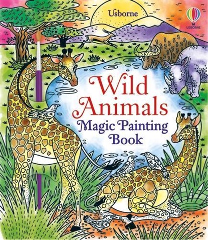 Wild Animals Magic Painting Book, Sam Baer - Paperback - 9781805070894