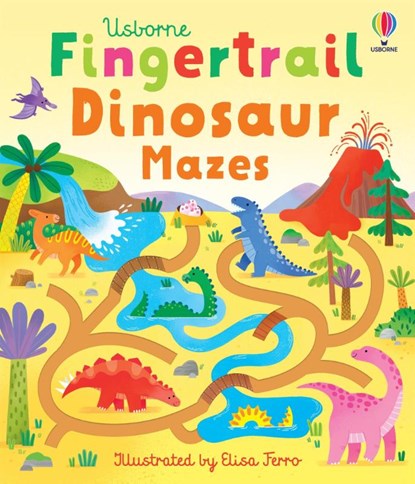 Fingertrail Dinosaur Mazes, Felicity Brooks - Gebonden - 9781805071150