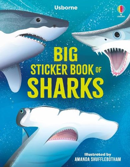 Big Sticker Book of Sharks, Alice James - Paperback - 9781805072775