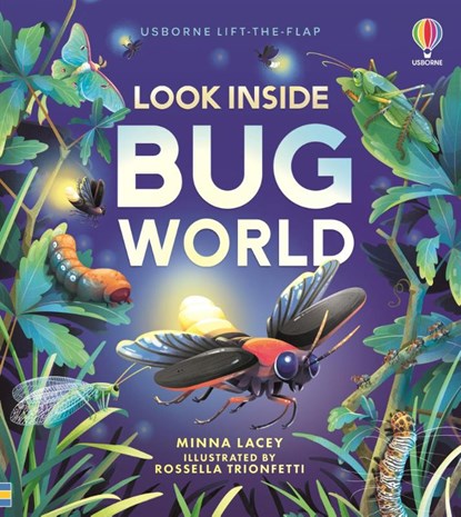 Look Inside Bug World, Minna Lacey - Gebonden - 9781805074076