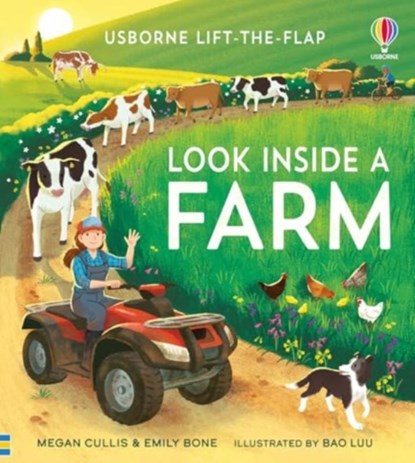 Look Inside a Farm, Emily Bone ; Megan Cullis - Gebonden - 9781805074229