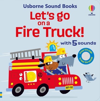 Let's Go on a Fire Truck, Sam Taplin - Gebonden - 9781805075004