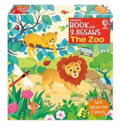 Usborne Book and 3 Jigsaws: The Zoo, Sam Taplin - Paperback - 9781805078029