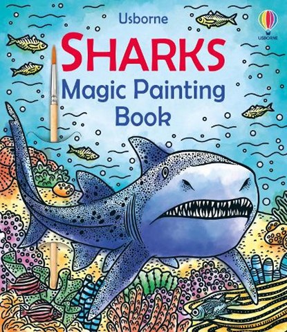 Sharks Magic Painting Book, Sam Baer - Paperback - 9781805079385