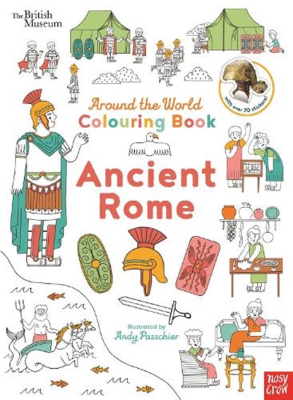 British Museum: Around the World Colouring: Ancient Rome, niet bekend - Paperback - 9781805132936