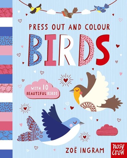 Press Out and Colour: Birds, niet bekend - Gebonden - 9781805138693