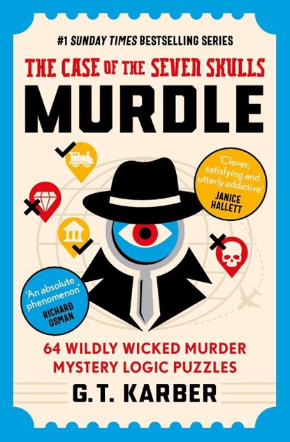 Murdle: The Case of the Seven Skulls: THE SUNDAY TIMES BESTSELLING SERIES, G. T. Karber - Paperback - 9781805222095