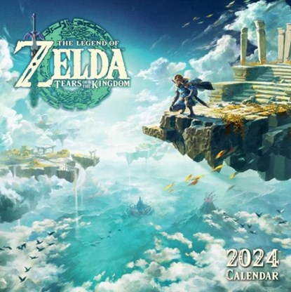 The Legend Of Zelda 2024 Square Wall Calendar, Angel Ezhilarasi - Paperback - 9781805271055