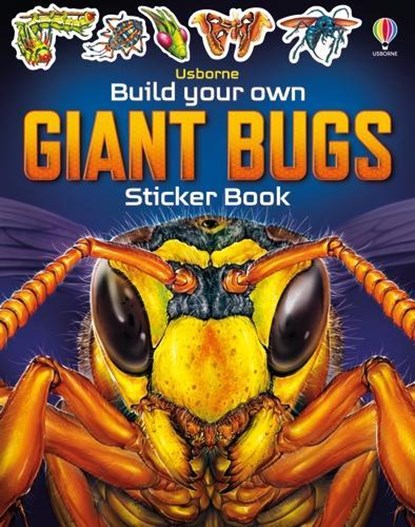 Build Your Own Giant Bugs Sticker Book, Sam Smith - Paperback - 9781805312291