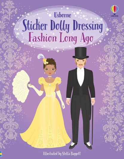 Sticker Dolly Dressing Fashion Long Ago, Louie Stowell ; Lucy Bowman - Paperback - 9781805312383