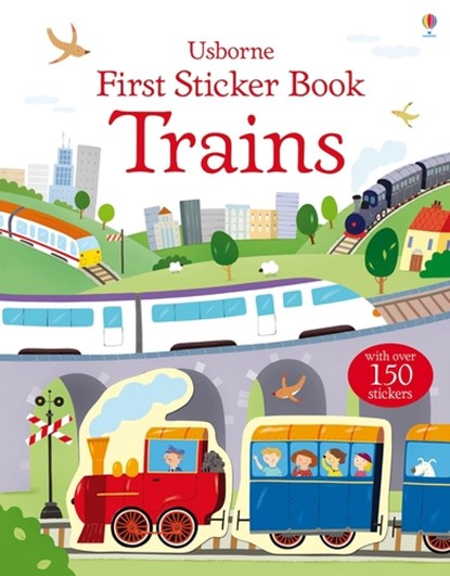 First Sticker Book Trains, Sam Taplin - Paperback - 9781805318026