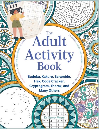 The Adult Activity Book, Robert D. Brewer - Paperback - 9781805472537
