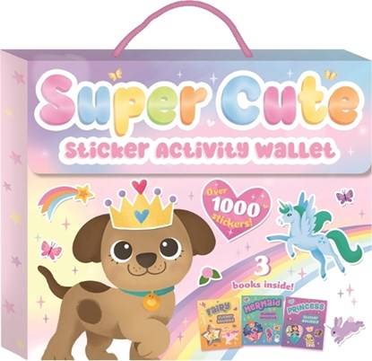 Super Cute Sticker Activity Wallet, Igloo Books Ltd - Paperback - 9781805850106