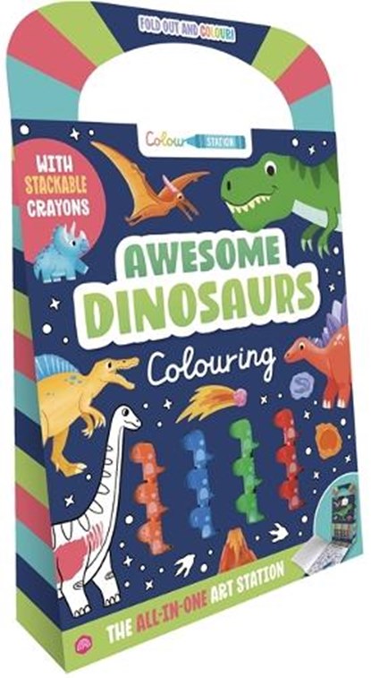 Awesome Dinosaurs Colouring, Igloo Books Ltd - Paperback - 9781805853374