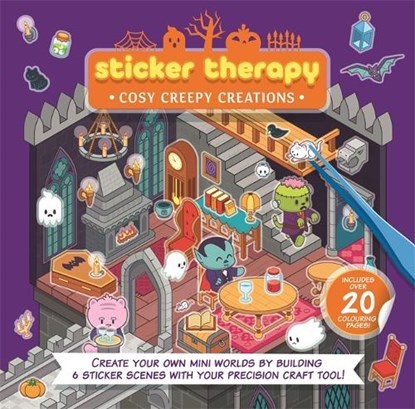 Sticker Therapy: Cosy Creepy Creations, Igloo Books Ltd - Gebonden - 9781805857013