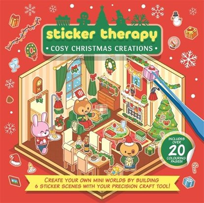 Sticker Therapy: Cosy Christmas Creations, Igloo Books Ltd - Gebonden - 9781805857020