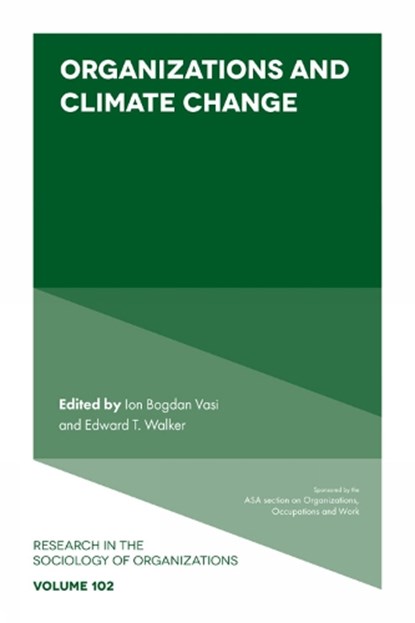 Organizations and Climate Change, Ion Bogdan (University of Iowa Vasi ; Edward T. (University of California Walker - Gebonden - 9781805925569