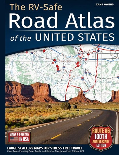 Owens, Z: RV-Safe Road Atlas of the United States, Zane Owens - Paperback - 9781806476138