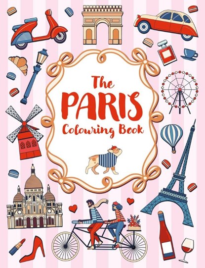 The Paris Colouring Book, Summersdale Publishers - Paperback - 9781806590025