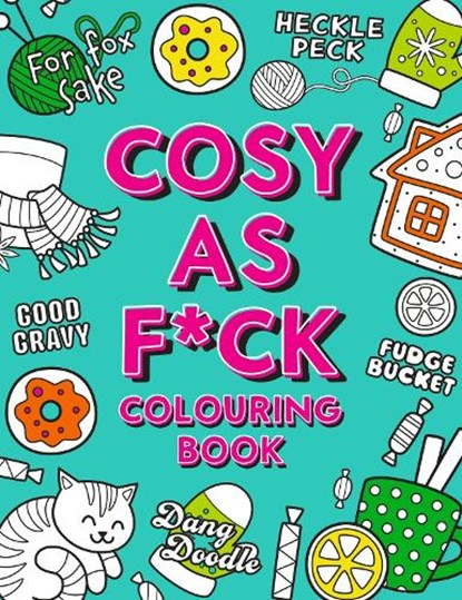 Cosy As F*ck Colouring Book, Summersdale Publishers - Paperback - 9781806590933