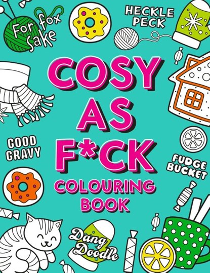 Cosy As F*ck Colouring Book, Summersdale Publishers - Paperback - 9781806590933