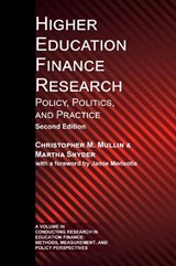 Higher Education Finance Research - Christopher M. (Lumina Foundation Mullin ; Martha (HCM Strategists Snyder - 9781806863464
