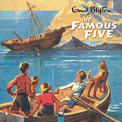 Enid Blyton: The Famous Five Wall Calendar 2027 (Art Calendar), Tree Flame - Paperback - 9781806940011