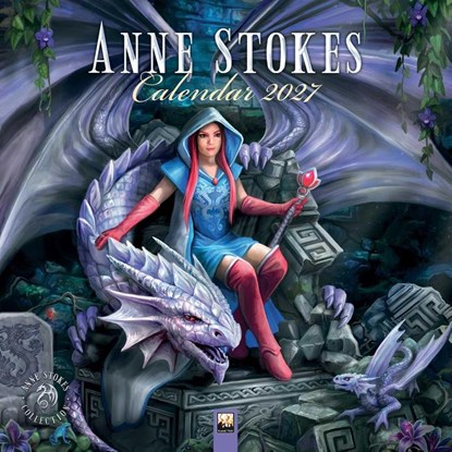 Anne Stokes Wall Calendar 2027 (Art Calendar), Tree Flame - Paperback - 9781806940127