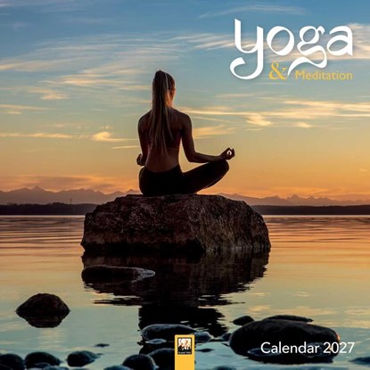 Yoga & Meditation Wall Calendar 2027 (Art Calendar), Tree Flame - Paperback - 9781806940233