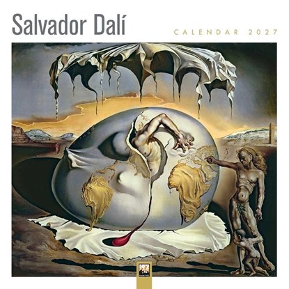 Salvador Dali Wall Calendar 2027 (Art Calendar), Tree Flame - Paperback - 9781806940523