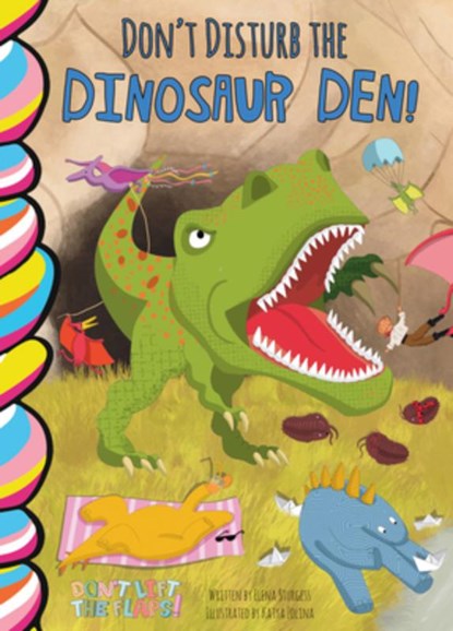 Don't Disturb the Dinosaur Den!, Elena Sturgess - Gebonden - 9781834040141