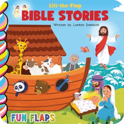 Bible Stories Fun Flaps, Leeann Dominick - Gebonden - 9781834040370