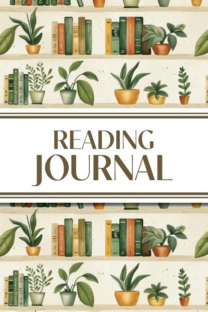 Reading Journal (Bookshelves with Greenery), Revive Stationery - Paperback - 9781834120287
