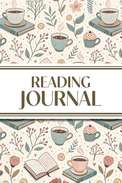 Reading Journal (Hot Chocolate, Books, and Flowers ), Revive Stationery - Paperback - 9781834120508