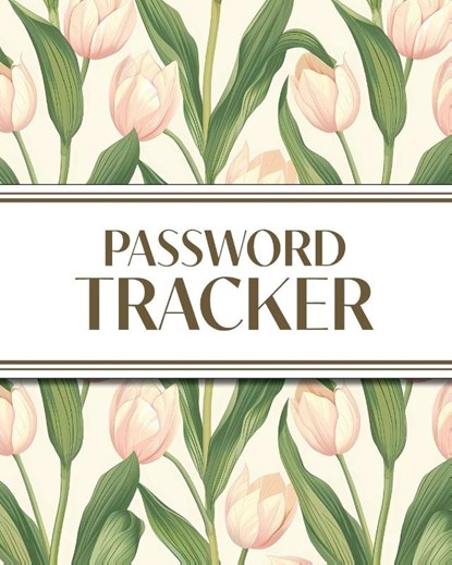 XL Large Print Password Tracker (Pink Tulips), Revive Stationery - Paperback - 9781834120621