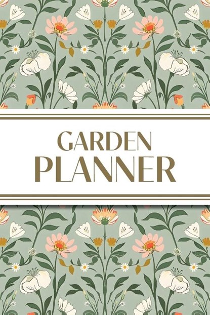 Garden Planner (Cottagecore Spring Mirrored Pattern), Revive Stationery - Paperback - 9781834120850