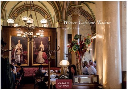 Wiener Caféhaus Kultur Kalender 2026 - Wandkalender | Fotokalender Alpenländer 35x50cm Grosses Format | Historische & Kulturelle Kaffeehaus Motive | . & Geschenkidee, H. W. Schawe - Paperback - 9781835244777