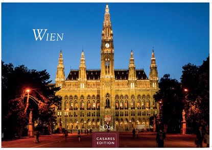 Wien Kalender 2026 - Wandkalender | Fotokalender Alpenländer 24x35cm - Beeindruckende Bilder von Wien's schönsten Sehenswürdigkeiten, H. W. Schawe - Paperback - 9781835244807