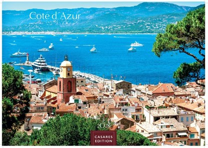 Cote dÁzur Kalender 2026 - Wandkalender | Fotokalender Frankreich 24x35cm - Atemberaubende Bilder der Côte d'Azur, von glamourösen Küstenstädtchen bis zu unberührter Natur der französische Riviera, niet bekend - Paperback - 9781835245125