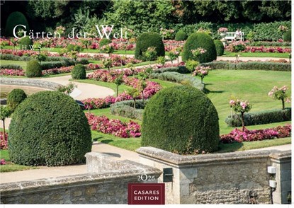 Gärten der Welt Kalender 2026 - Wandkalender | Fotokalender Landschaft S 24x35cm, H. W. Schawe - Paperback - 9781835245545