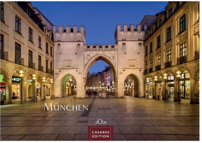 München Kalender 2026 - Wandkalender | Fotokalender Deutschland 24x35cm - faszinierende Ansichten von Marienplatz bis Alpenpanorama, niet bekend - Paperback - 9781835246399