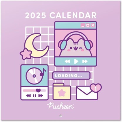 Pusheen Month to View Square Calendar Official Product 2025, niet bekend - Paperback - 9781835271056