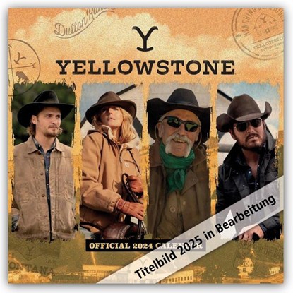 Yellowstone - Kalender 2025, Danilo Promotion Ltd - Paperback - 9781835271360
