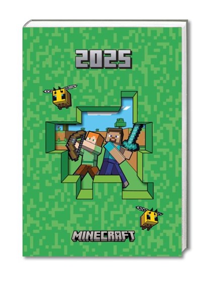 Minecraft - A5-Tischkalender 2025, Danilo Promotion Ltd - Paperback - 9781835272107