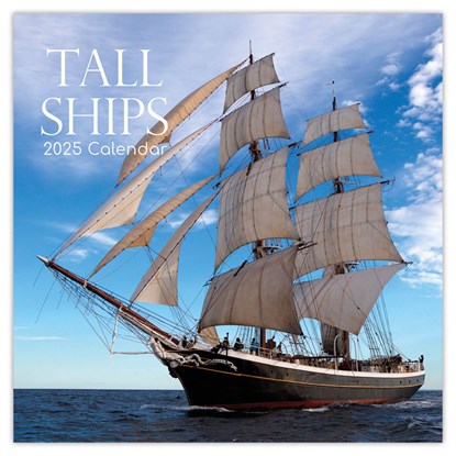 Tall Ships - Segelschiffe 2025 - 16-Monatskalender, The Gifted Stationery Co. Ltd - Paperback - 9781835362198