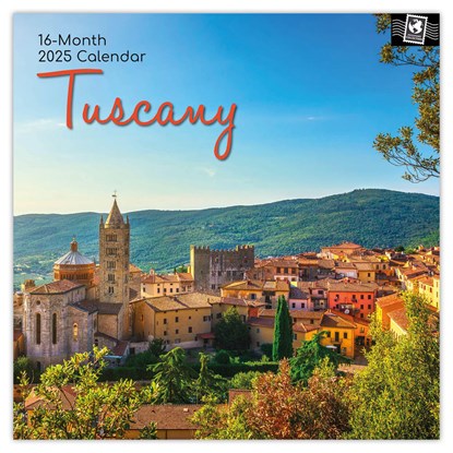 Tuscany - Toskana 2025 - 16-Monatskalender, Gifted Stationery Co. Ltd - Paperback - 9781835362389