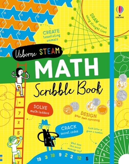Math Scribble Book, Alice James - Gebonden - 9781835401125