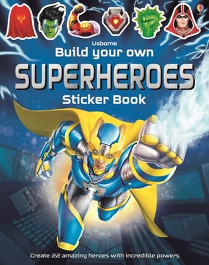 Build Your Own Superheroes Sticker Book, Simon Tudhope - Paperback - 9781835404713