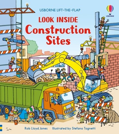 Look Inside Construction Sites, Rob Lloyd Jones - Gebonden - 9781835404737