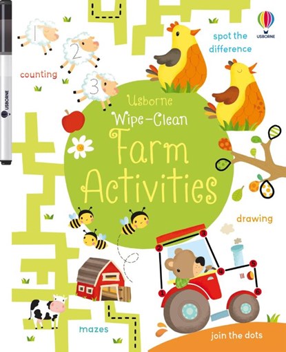 Wipe-Clean Farm Activities, Kirsteen Robson - Paperback - 9781835405079